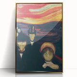 Expressionist Art: "Anxiety" Abstract Expressionism Wall Decor