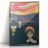 Expressionist Art: "Anxiety" Abstract Expressionism Wall Decor