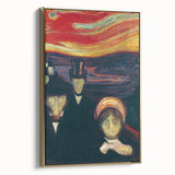 Expressionist Art: "Anxiety" Abstract Expressionism Wall Decor