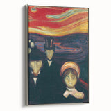 Expressionist Art: "Anxiety" Abstract Expressionism Wall Decor