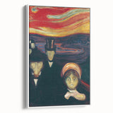 Expressionist Art: "Anxiety" Abstract Expressionism Wall Decor