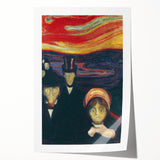 Expressionist Art: "Anxiety" Abstract Expressionism Wall Decor