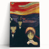 Expressionist Art: "Anxiety" Abstract Expressionism Wall Decor