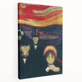 Expressionist Art: "Anxiety" Abstract Expressionism Wall Decor