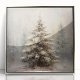 Festive Canvas Art- Pinecones and Berries Christmas Wall Art