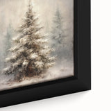 Festive Canvas Art- Pinecones and Berries Christmas Wall Art