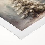 Festive Canvas Art- Pinecones and Berries Christmas Wall Art