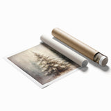 Festive Canvas Art- Pinecones and Berries Christmas Wall Art