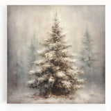 Festive Canvas Art- Pinecones and Berries Christmas Wall Art