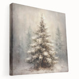Festive Canvas Art- Pinecones and Berries Christmas Wall Art