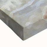 Impressionist Beach Scene - Monet's Camille in Trouville, Framed Print