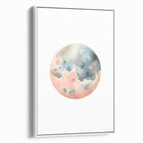 Kids Room Art Prints - Watercolor Earth Playroom Wall Decor