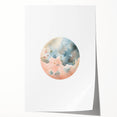 Kids Room Art Prints - Watercolor Earth Playroom Wall Decor