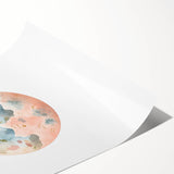Kids Room Art Prints - Watercolor Earth Playroom Wall Decor