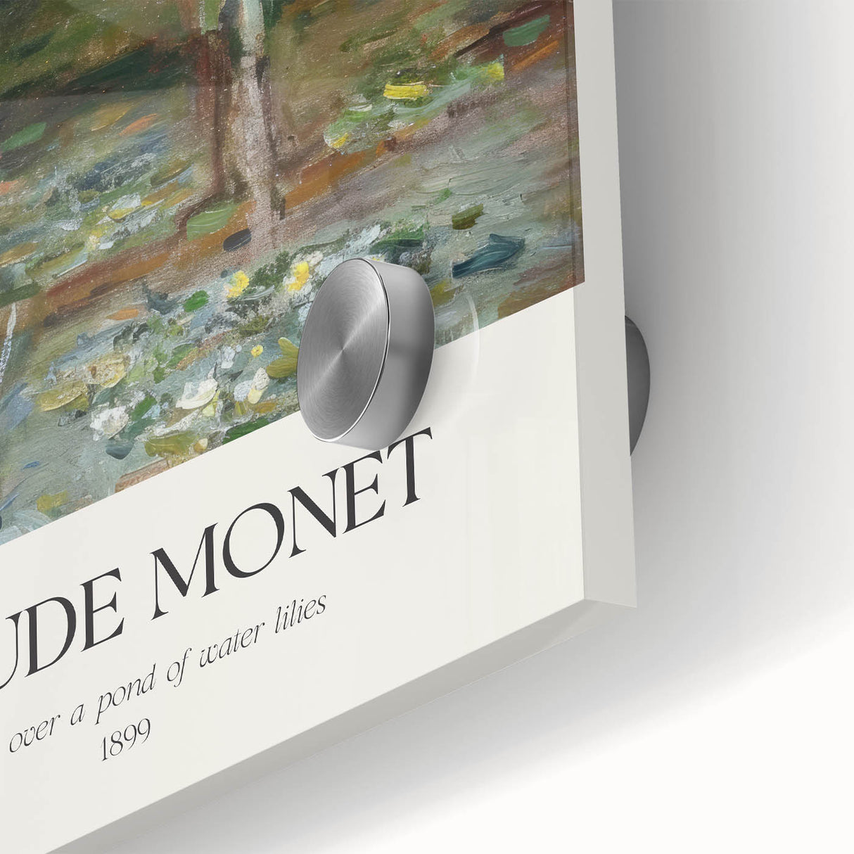 Close-up of a vibrant acrylic landscape artwork showcasing lush green hills and a serene blue sky, ideal for home decor or artistic inspiration.