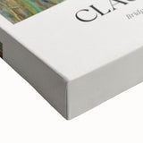 Close-up of a vibrant stretched canvas artwork showcasing a serene landscape with rich colors and intricate details, perfect for home decor and art enthusiasts.