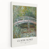 Stretched canvas artwork showcasing a vibrant landscape design with rich colors, displayed in a side view to highlight its depth and texture, perfect for home decor.