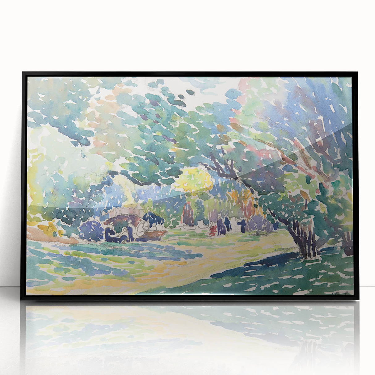Modern Wall Art Print - Landscape by Henri Edmond Cross - Lush Nature Decor