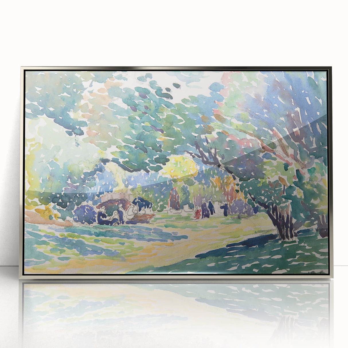Modern Wall Art Print - Landscape by Henri Edmond Cross - Lush Nature Decor