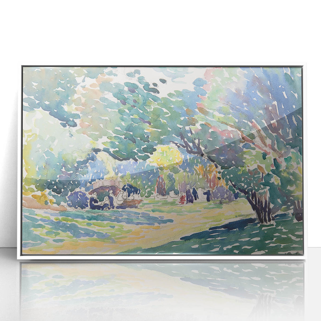 Modern Wall Art Print - Landscape by Henri Edmond Cross - Lush Nature Decor