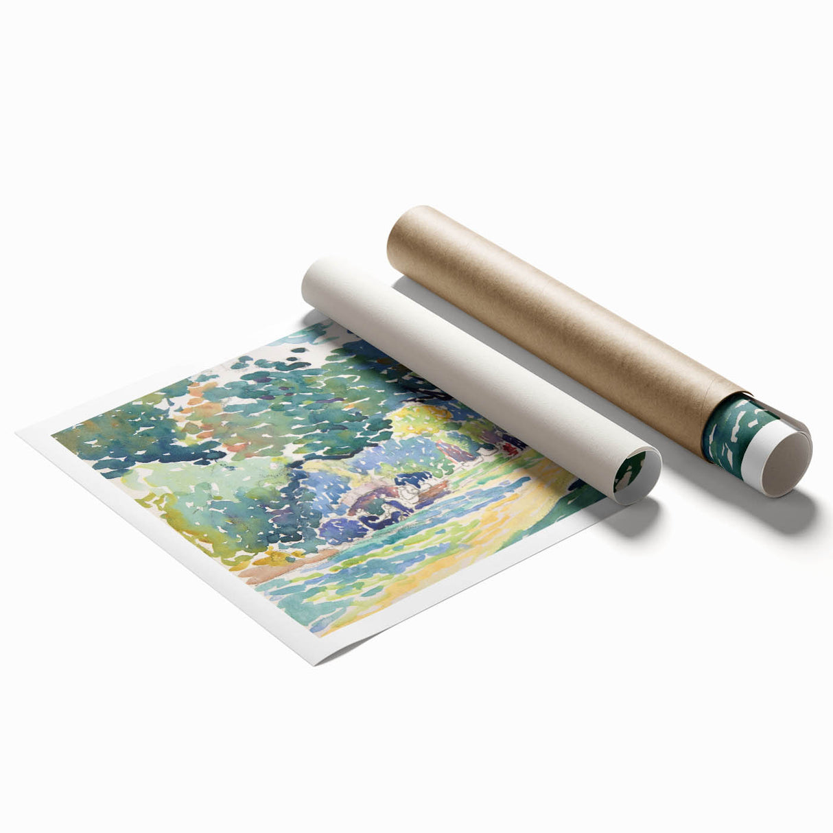 Modern Wall Art Print - Landscape by Henri Edmond Cross - Lush Nature Decor