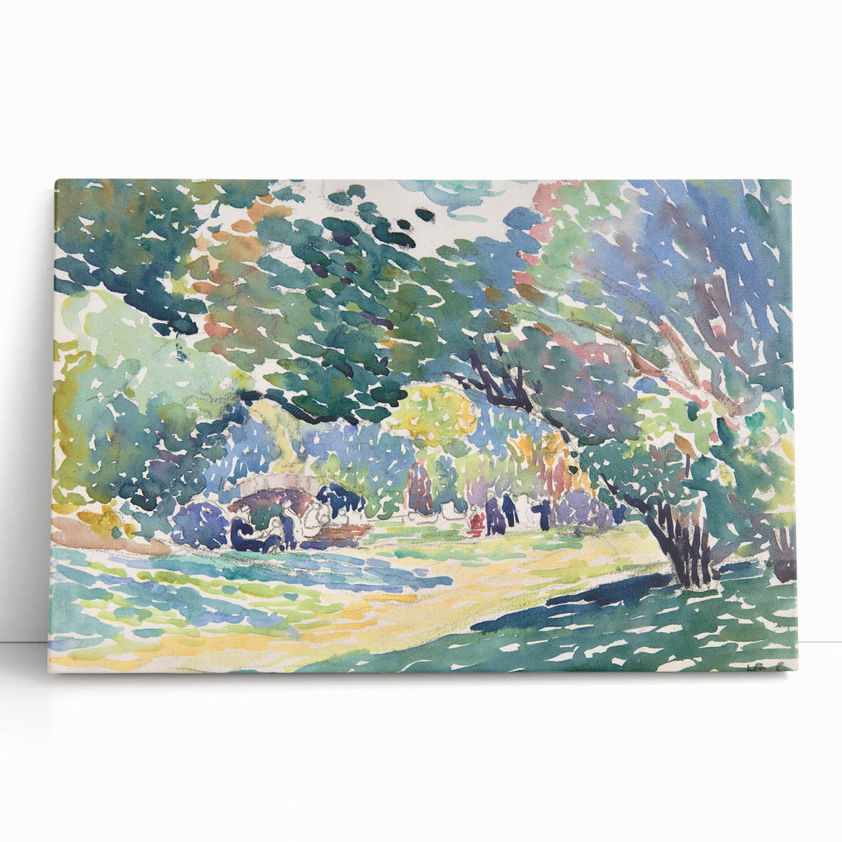 Modern Wall Art Print - Landscape by Henri Edmond Cross - Lush Nature Decor
