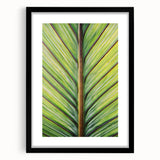 Extra large abstract art print featuring vibrant, textured florals in varied colors on a framed black canvas.