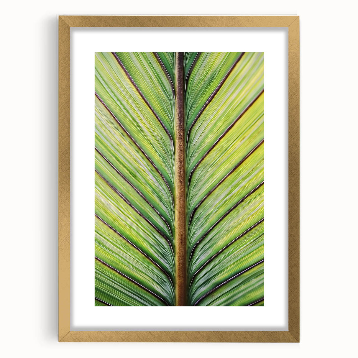 Extra large abstract art print featuring textured floral designs in muted gold tones on a framed canvas.