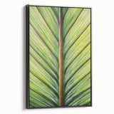 Black and white landscape painting of florals on a framed canvas, suitable for bedroom wall art.