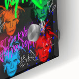 Vibrant Pop Art Wall Art - Modern Andy Warhol Canvas Print