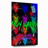Vibrant Pop Art Wall Art - Modern Andy Warhol Canvas Print