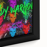 Vibrant Pop Art Wall Art - Modern Andy Warhol Canvas Print