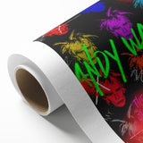 Vibrant Pop Art Wall Art - Modern Andy Warhol Canvas Print