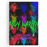 Vibrant Pop Art Wall Art - Modern Andy Warhol Canvas Print
