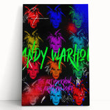 Vibrant Pop Art Wall Art - Modern Andy Warhol Canvas Print
