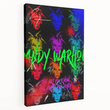 Vibrant Pop Art Wall Art - Modern Andy Warhol Canvas Print