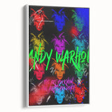 Vibrant Pop Art Wall Art - Modern Andy Warhol Canvas Print