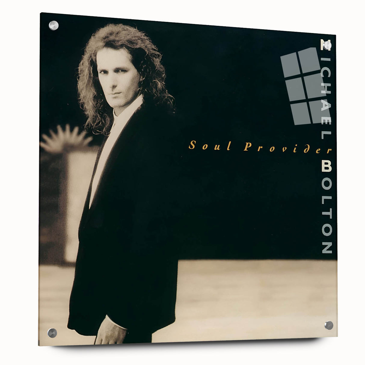Michael Bolton Retro Wall Art – Soul Provider Vintage Print