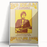 Vintage Bob Dylan Concert Poster - Retro Music Wall Art