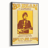Vintage Bob Dylan Concert Poster - Retro Music Wall Art