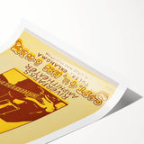 Vintage Bob Dylan Concert Poster - Retro Music Wall Art