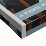 Visit India Kashmir Retro Wall Art – Vintage Travel Poster