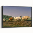 Classic Realism Farm Scene | Ploughing in Nevers by Rosa Bonheur Print