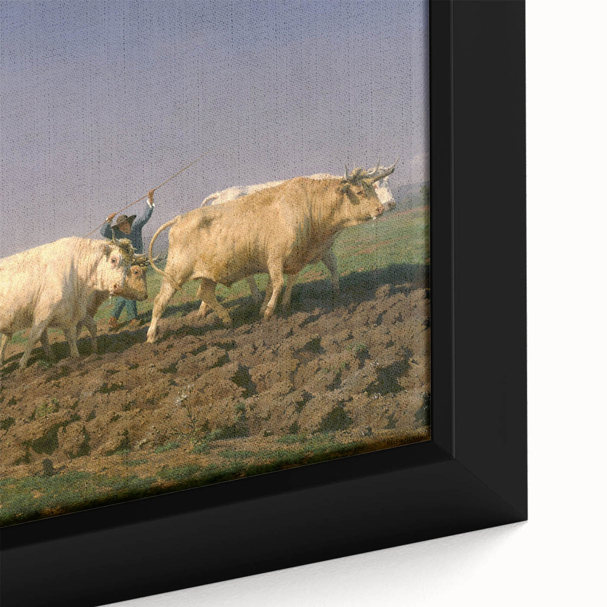 Classic Realism Farm Scene | Ploughing in Nevers by Rosa Bonheur Print