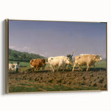 Classic Realism Farm Scene | Ploughing in Nevers by Rosa Bonheur Print