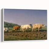 Classic Realism Farm Scene | Ploughing in Nevers by Rosa Bonheur Print