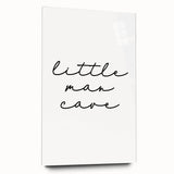 Little Man Cave - Boys Room Wall Art Kids Wall Art Prints