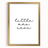 Little Man Cave - Boys Room Wall Art Kids Wall Art Prints