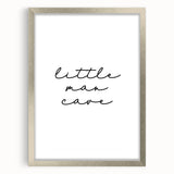 Little Man Cave - Boys Room Wall Art Kids Wall Art Prints