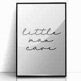 Little Man Cave - Boys Room Wall Art Kids Wall Art Prints